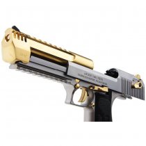 WE Desert Eagle L6 .50 AE Gas Blow Back Pistol - Silver / Gold