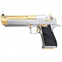 WE Desert Eagle L6 .50 AE Gas Blow Back Pistol - Silver / Gold