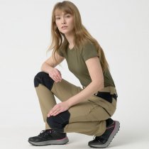 Helikon-Tex Women's OTP Outdoor Tactical Pants - Khaki / Black - S - Long