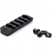 PTS M-LOK Enhanced Rail Section 5 Slots - Black