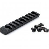 PTS M-LOK Enhanced Rail Section 9 Slots - Black