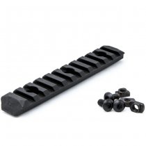 PTS M-LOK Enhanced Rail Section 11 Slots - Black