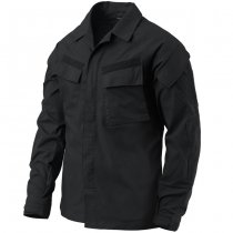 Helikon-Tex Raid Shirt - PolyCotton Stretch Ripstop - Black - L