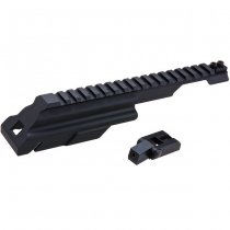 C&C Tac Marui SAIGA 12 GBB Dog Leg Rail Gen 3 - Black