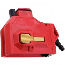 CTM Marui / WE / KJ Hi-Capa GBB HPA M4 Magazine Adapter - Red / Gold