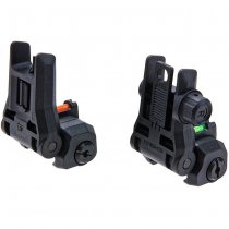 G&G Dual-Profile Fiber Optic Flip-Up Sight - Black