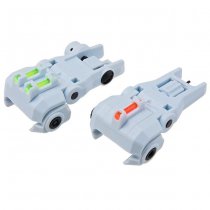 G&G Dual-Profile Fiber Optic Flip-Up Sight - Blue