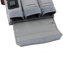 SOETAC Triple Pistol Magazine Warmer Pouch - Grey