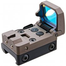 SOTAC Adjustable RMT Flip-Up Red Dot Sight CNC - Dark Earth