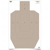 Birchwood Casey Eze-Scorer 23 x 35 IPSC Practice Target 5 Targets