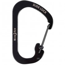 Nite Ize Carabiner Slidelock Steel #4 - Black