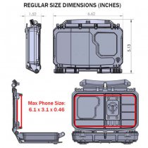 THYRM DarkVault 2.0 Critical Gear Case Comms Blocking - Multicam - Regular