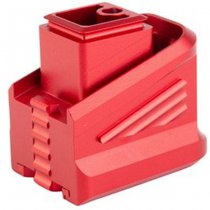 5KU Marui G-Series GBB Magazine Extension Pad CNC Aluminum - Red