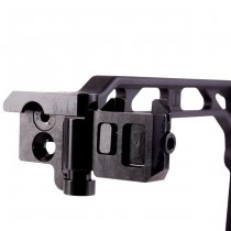 5KU SS-8RP Skeleton Stock & 20mm Rail Adapter - Black