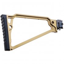 5KU TS-8RP Triangle Rise Stock & 20mm Rail Adapter - Tan