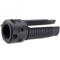 Angry Gun QDC 3-Prong Flash Hider 14mm CCW - Black