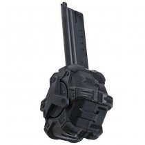 Armorer Works Desert Eagle 350rds Gas Drum Magazine - Black