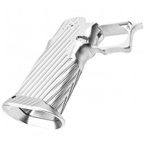 Bomber Marui Hi-Capa GBB CNC Aluminum Grip INF Style - Silver