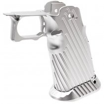 Bomber Marui Hi-Capa GBB CNC Aluminum Grip INF Style - Silver