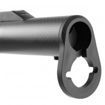 First Factory Marui M4 AEG Offset Quick Release Carbon Buffer Tube - Black