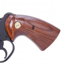 King Arms Python 357 Evil Series Real Wood Grip Panels