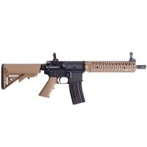 King Arms TWS MK18 Lite Gas Blow Back Rifle - Black / Dark Eath