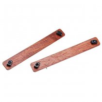 RJ Creations Wooden M-Lok Rail Cover Long 3-Slot 2pcs