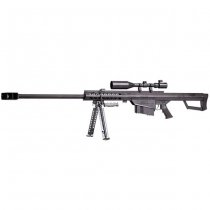 Snow Wolf Barrett M82A1 Spring Sniper Rifle Set - Black