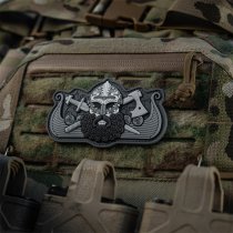 M-Tac Vikings Drakkar Rubber Patch - Grey