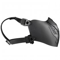 Amomax Ferro Polymer Half Face Mask - Black