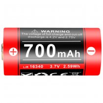 Klarus 16340 3.7V 700mAh Battery