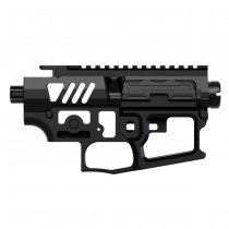 Mancraft AR15 Skeleton Body Mil-Spec Handguard Thread - Black