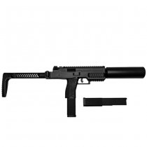 Vorsk VMP-1 Gas Blow Back SMG Set - Black