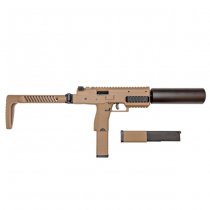 Vorsk VMP-1 Gas Blow Back SMG Set - Tan