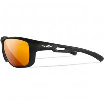 Wiley X WX Aspect Captivate Polarized Bronze Mirror - Black