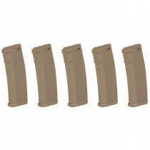 Specna Arms M4 380rds S-Mag Magazine Set - Tan