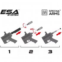 Specna Arms RRA SA-E04 EDGE Kestrel ETU 1.14J AEG - Black