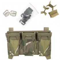 Agilite Pincer Placard Multi-Caliber Triple Mag Pouch - Ranger Green