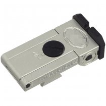 5KU Marui Hi-Capa 5.1 GBB STI Style Rear Sight - Silver