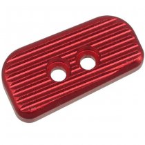 BBT Krytac Kriss Vector GBBR / AEG Mag Release Plate Aluminum - Red