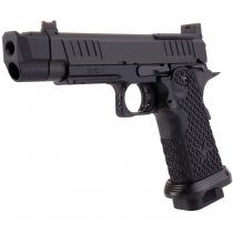 T8 Staccato P 2011 & Compensator Gas Blow Back Pistol - Black