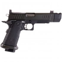 T8 Staccato P 2011 & Compensator Gas Blow Back Pistol - Black