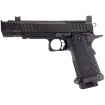 T8 Staccato P 2011 & Compensator Gas Blow Back Pistol - Black