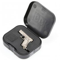 Glock Keychain Glock Pistol Gen4 Metal - Silver