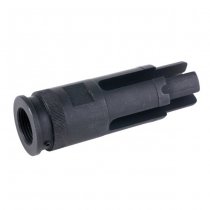 Airsoft Artisan FH556 Style Flash Hider 14mm CCW - Black