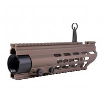 Airsoft Artisan VFC HK417 AEG / GBBR G27K Handguard - Dark Earth