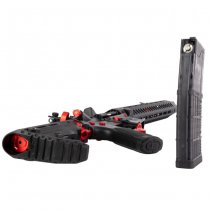 Cyma Strike Industries AR Strike Raider Gas Blow Back Rifle 15.5 Inch - Black / Red