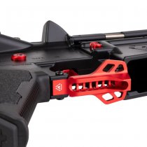 Cyma Strike Industries AR Strike Raider Gas Blow Back Rifle 15.5 Inch - Black / Red