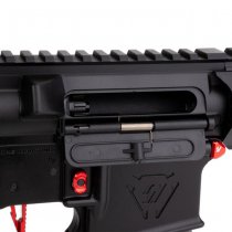 Cyma Strike Industries AR Strike Raider Gas Blow Back Rifle 15.5 Inch - Black / Red