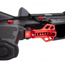 Cyma Strike Industries AR Strike Raider SBR Gas Blow Back Rifle 10 Inch - Black / Red